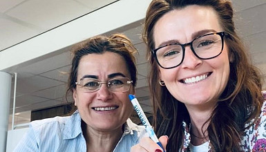 Voor Salverda Bouw zijn Birsen en Malou bezig met de voorbereidingen van draagvlak! 