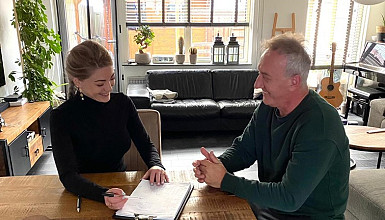 Wat een fijne sfeerfoto: het perfecte plaatje!