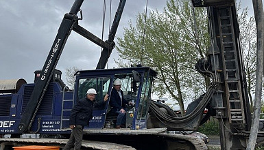 Niet heien, maar boren