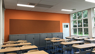 Verbouwing â€œproeflokaalâ€ HBM (Haemstede-Barger Mavo)