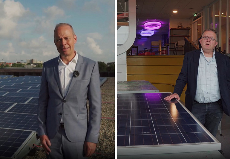 Zonne-energie voor de school Ã©n de buurt